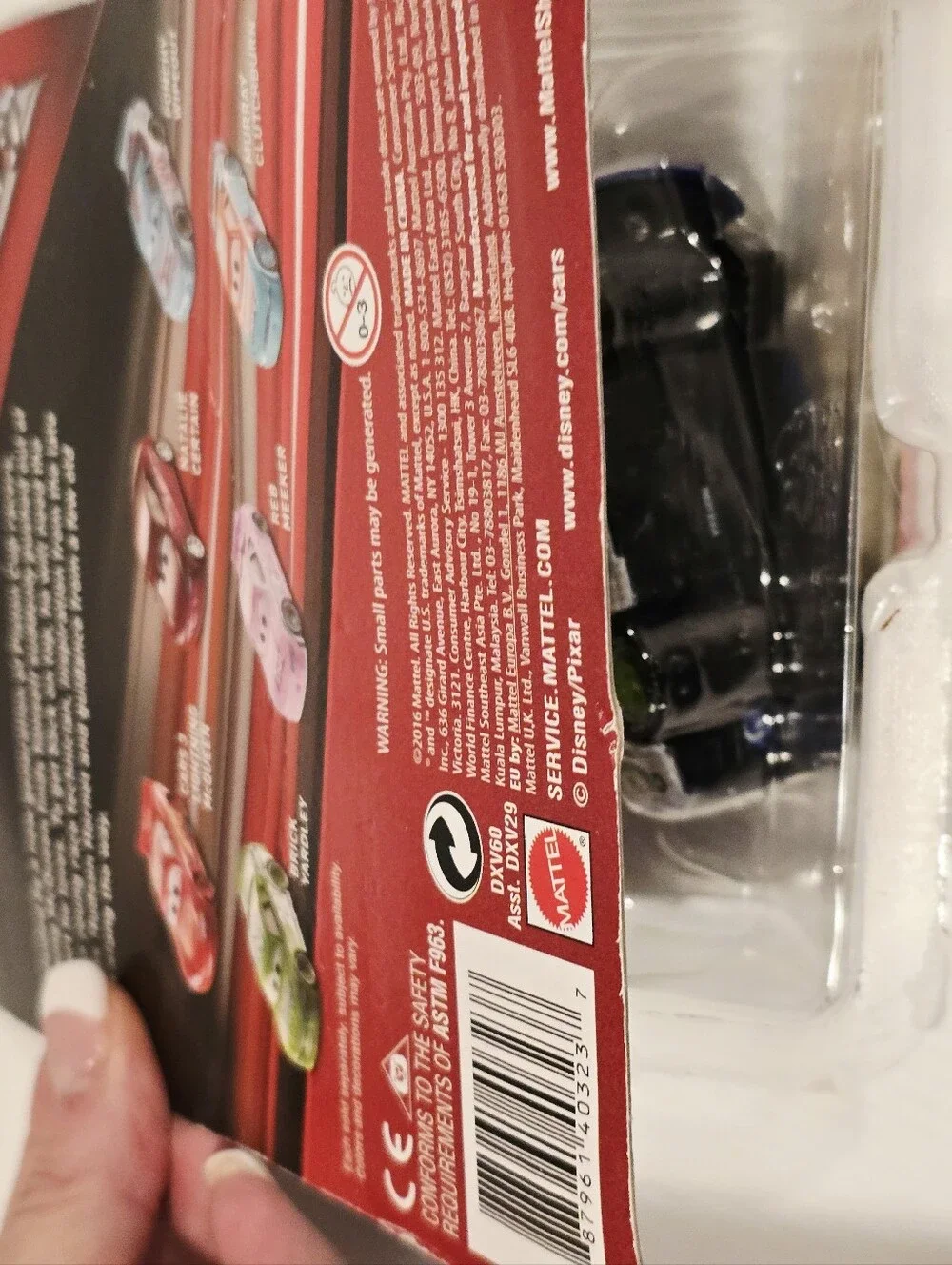 Disney Pixar Cars Chip Gearings Diecast Car New